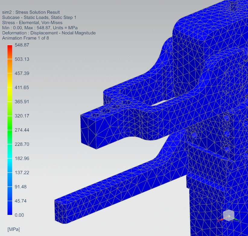 Case study: Design improvement based on stress analysis results in NX ...