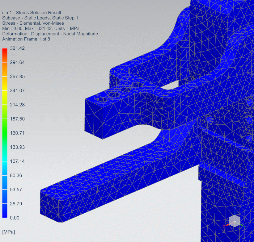 Case study: Design improvement based on stress analysis results in NX ...