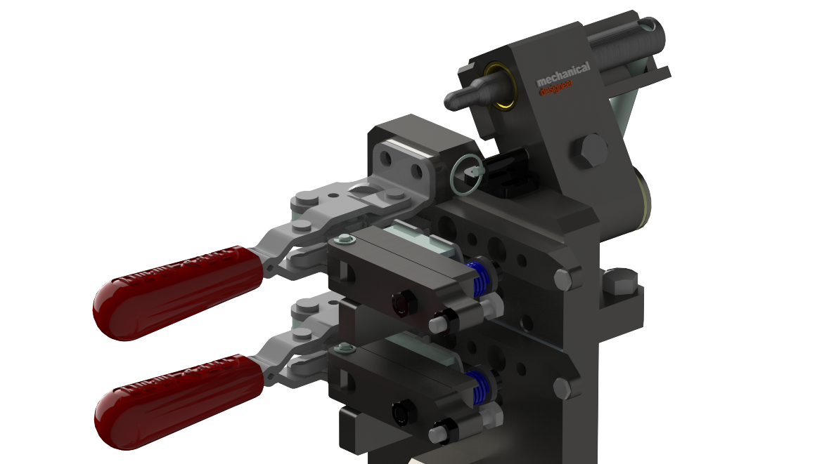 fixture design with destaco clamp